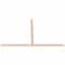 Ekena Millwork Portland Smooth Timber Gable Bracket, Douglas Fir, 108"W x 68"H x 1 1/2"D x 3 1/2"F, 15/12 Pitch GBW108X68X0204POR00SDF - alternate 5